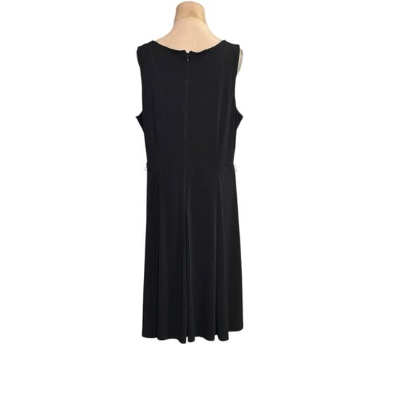 NY Collection black sleeveless party dress size 1X - Picture 7 of 14